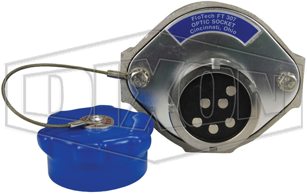 Single Optic Socket with Stainless Steel J Slot